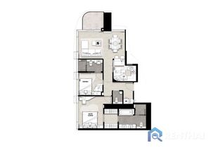 Кондо 2 сп. 73 кв.м. - фото 5
