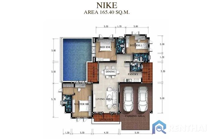 Планировка объектов - Nike