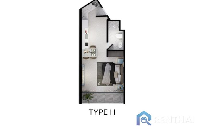 แปลนห้อง - Type H