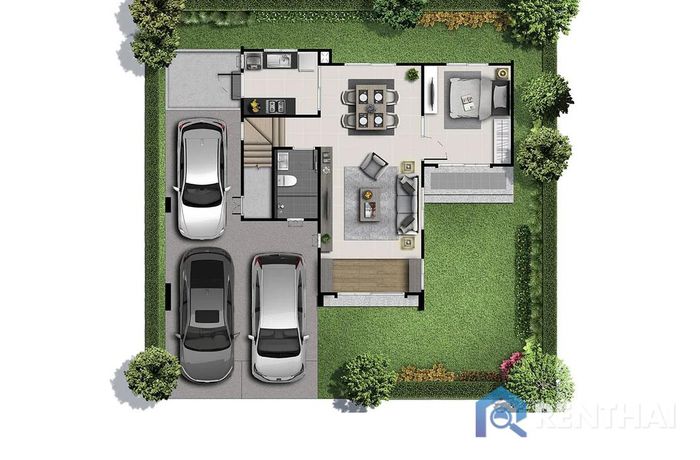 แปลนห้อง - Type A (Floor 1)