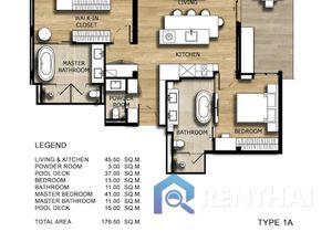 Кондо 2 сп. 178 кв.м. - фото 5