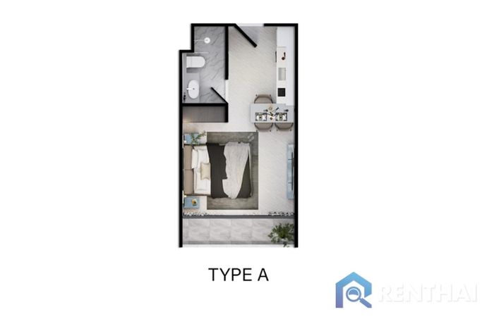 แปลนห้อง - Type A