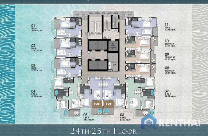 แบบแปลนชั้น - 24-25