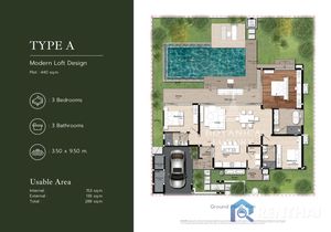 บ้าน 3 นอน 153 ตรม. - รูปภาพ 5