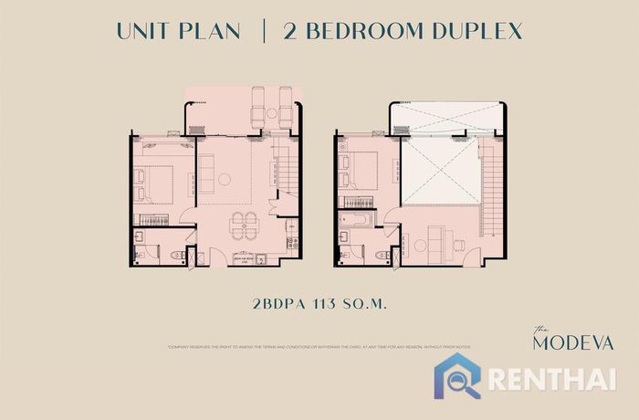 Планировка объектов - 2 beds-113
