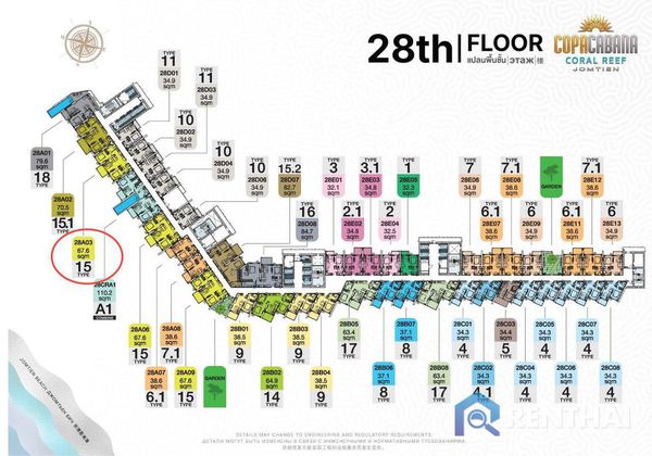 คอนโด 2 นอน 67 ตรม. - รูปภาพ 4