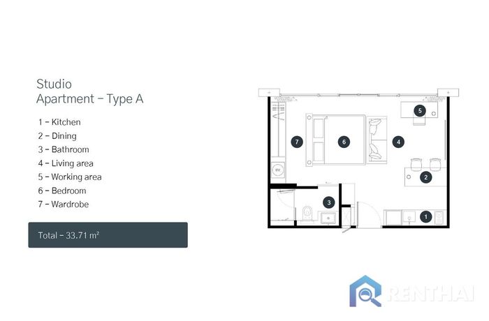 แปลนห้อง - Type-A