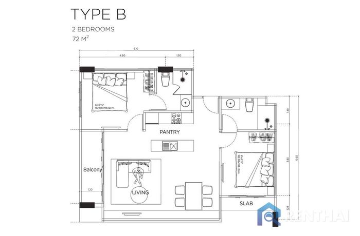 แปลนห้อง - Type-5
