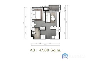 คอนโด 1 นอน 47 ตรม. - รูปภาพ 5