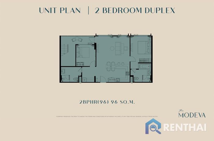 Unit Plans - 2 beds-96
