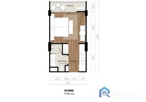 Condo studio 30 sq.m. - photo 5