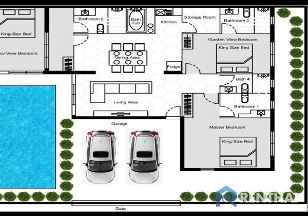 บ้าน 3 นอน 240 ตรม. - รูปภาพ 5