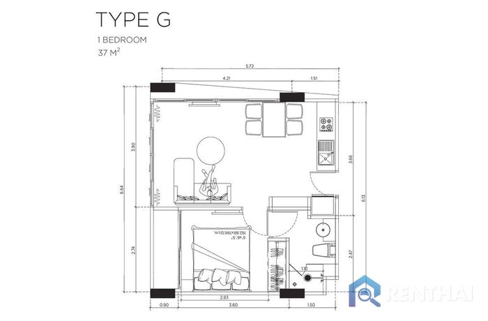 แปลนห้อง - Type-10