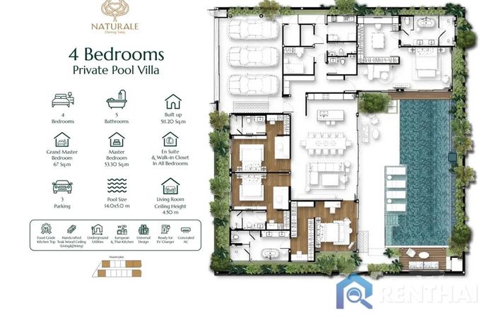 Планировка объектов - Type-4beds