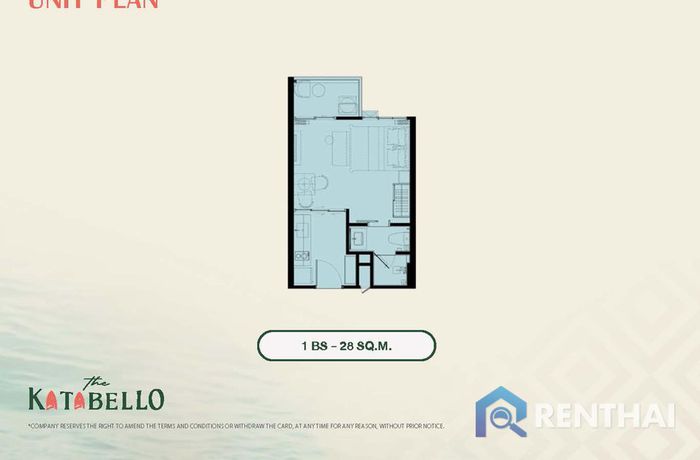Планировка объектов - Type-1 Bedroom