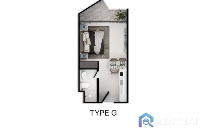 แปลนห้อง - Type G