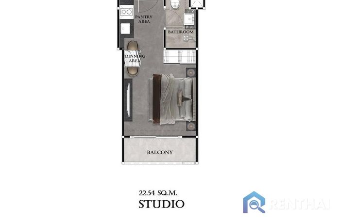 แปลนห้อง - Studio