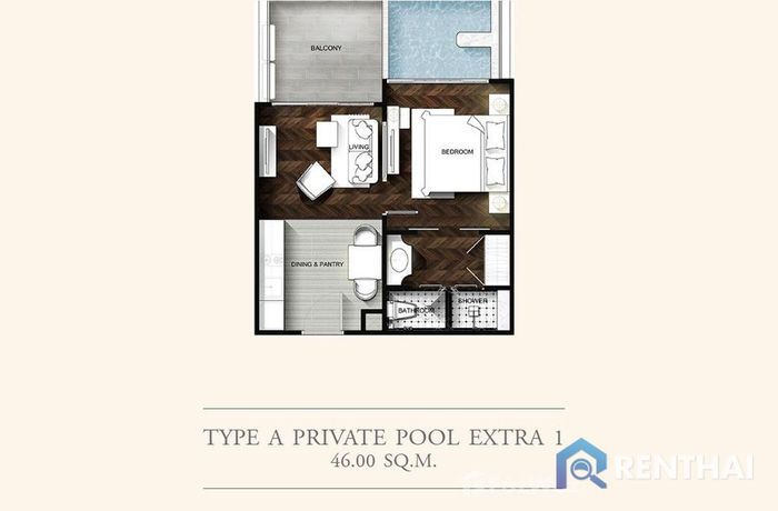 แปลนห้อง - Type-1