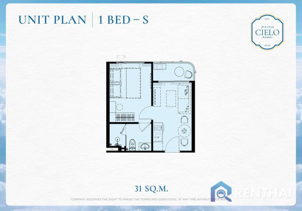 Condo 1 beds. 35 sq.m. - photo 5