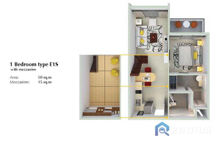 แปลนห้อง - Type-E1S