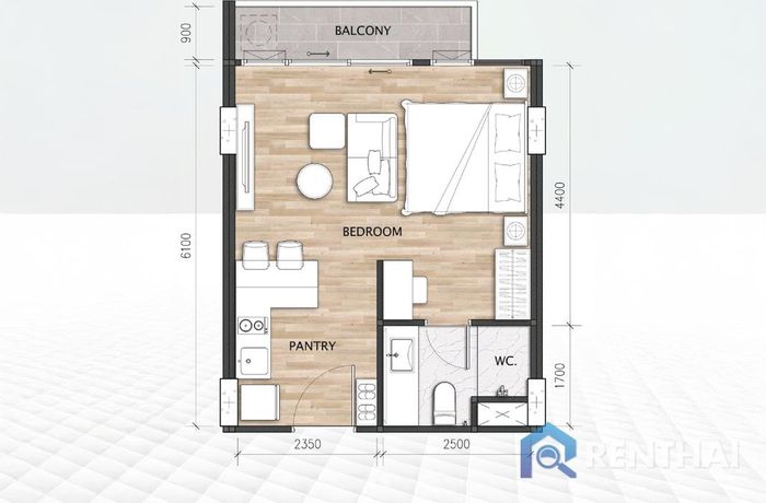 Планировка объектов - Studio