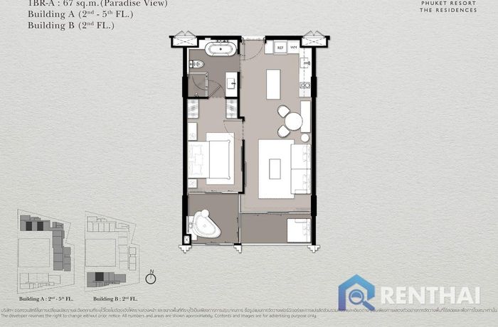 Unit Plans - 1 Bedroom