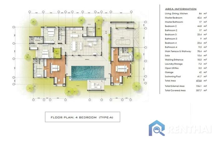 แปลนห้อง - Type-A