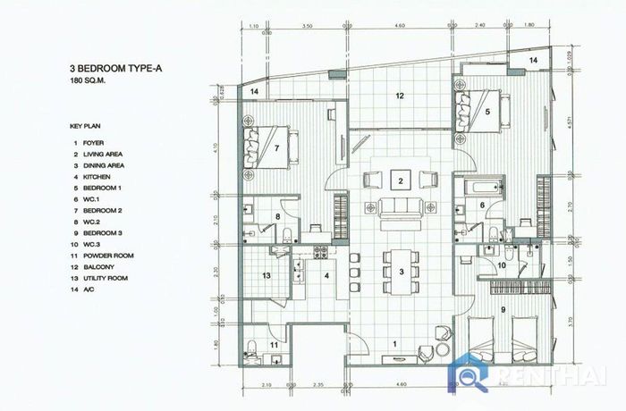 แปลนห้อง - Type-4