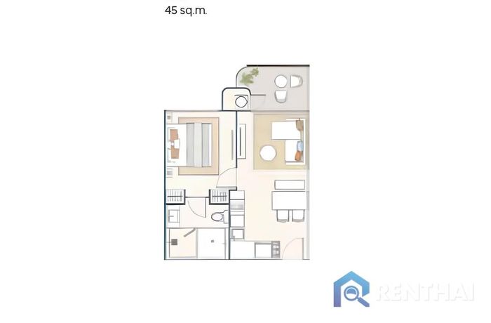 Планировка объектов - Type 1 Bdroom