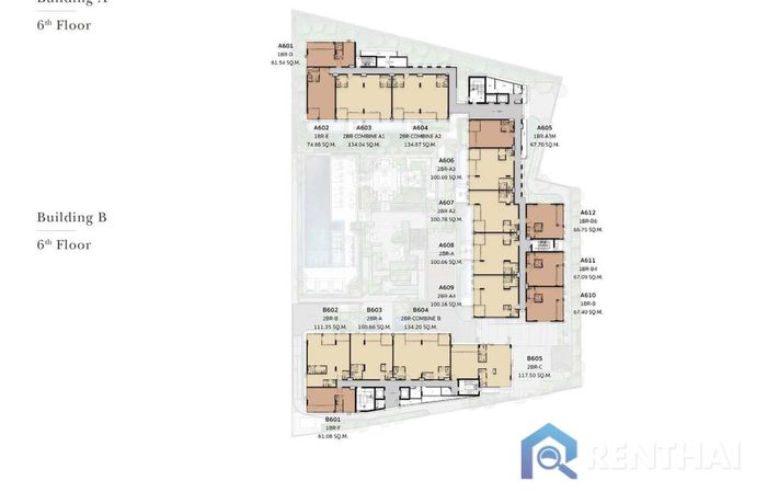 Floor Plans - 6 TH