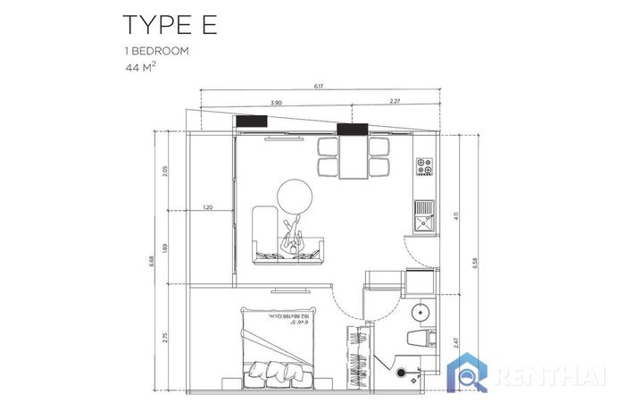 แปลนห้อง - Type-8