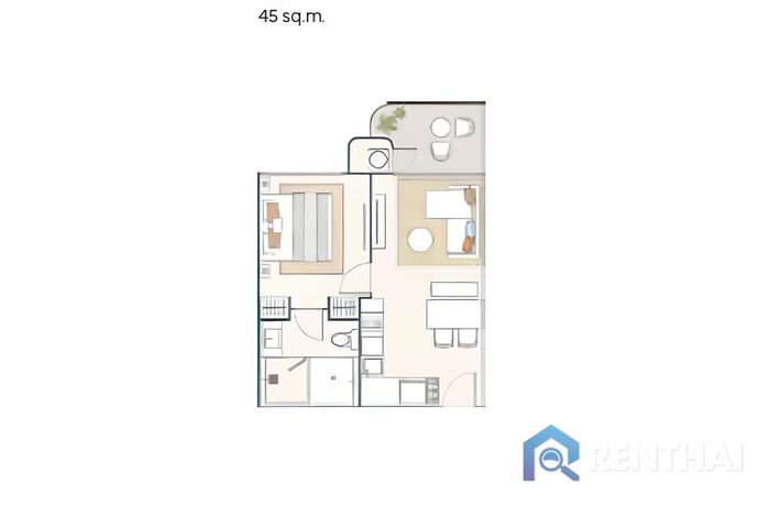 แปลนห้อง - Type 1 Bdroom