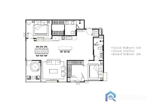Condo 2 beds. 98 sq.m. - photo 5
