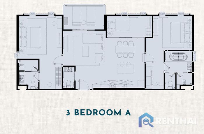 Unit Plans - 3 Bedrooms