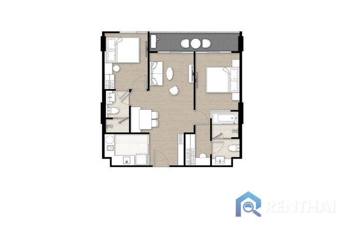 Unit Plans - So Society 65 sq.m.