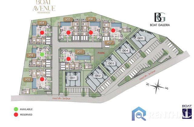 แผนผังโครงการ
