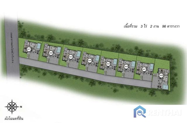 แผนผังโครงการ