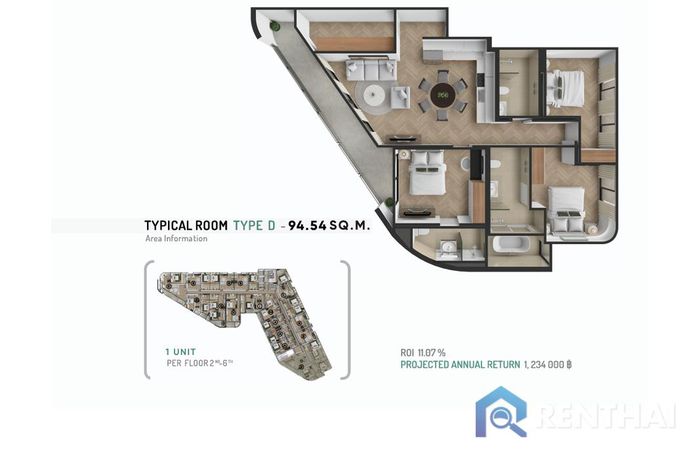Планировка объектов - Type-3beds