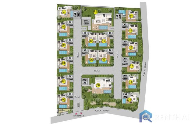 แผนผังโครงการ