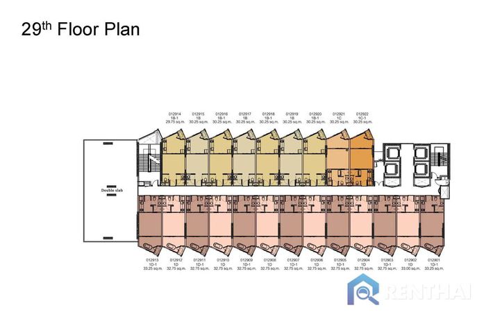 แบบแปลนชั้น - 29th