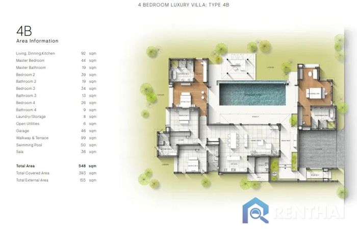 Планировка объектов - Type-4B