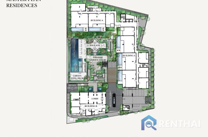แผนผังโครงการ - Master Plan  - 1