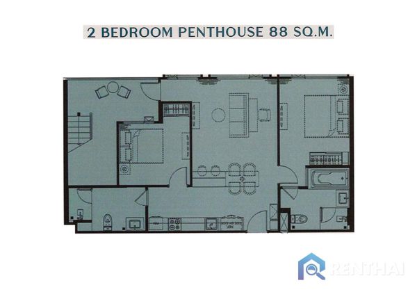Condo 2 beds. 88 sq.m. - photo 5