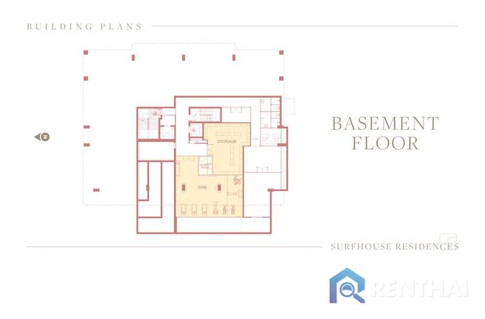 แบบแปลนชั้น - Basement
