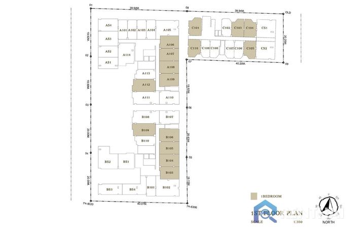 Floor Plans - 1ST-1BR