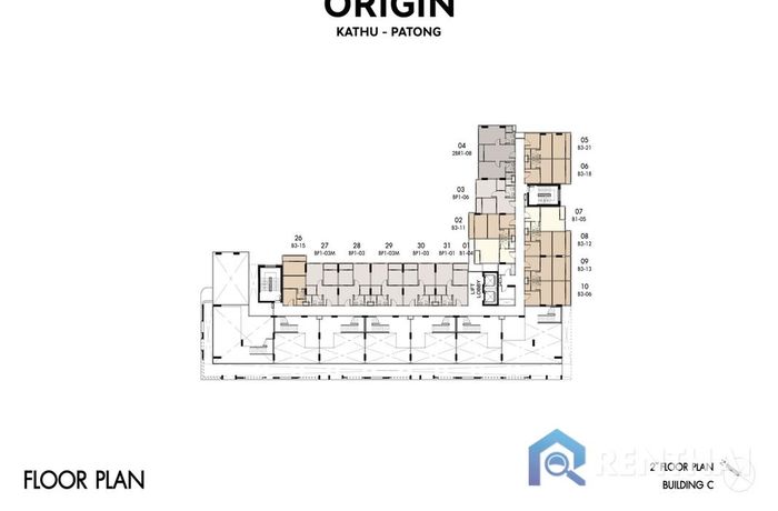 Планировка этажей - Building C. 2 Floor