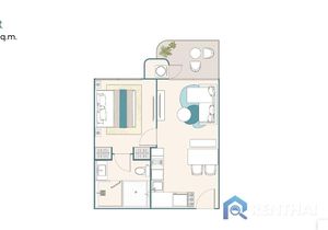 Condo 1 beds. 45 sq.m. - photo 5