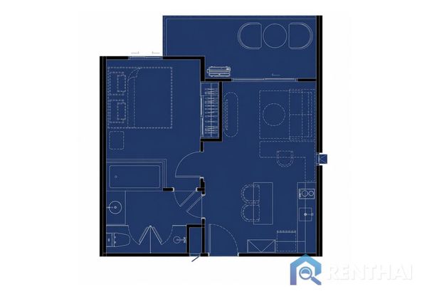 คอนโด 1 นอน 49 ตรม. - รูปภาพ 5