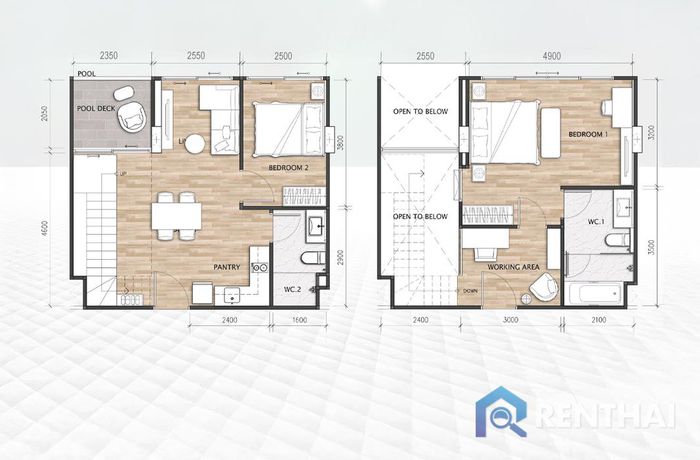 Планировка объектов - Duplex