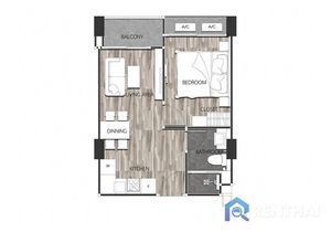 Condo 1 beds. 34 sq.m. - photo 5
